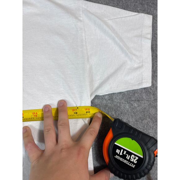 Vintage Certified Hersheys Chocolate Lover T Shirt Mens XL White Cotton Y2K - Picture 4 of 5